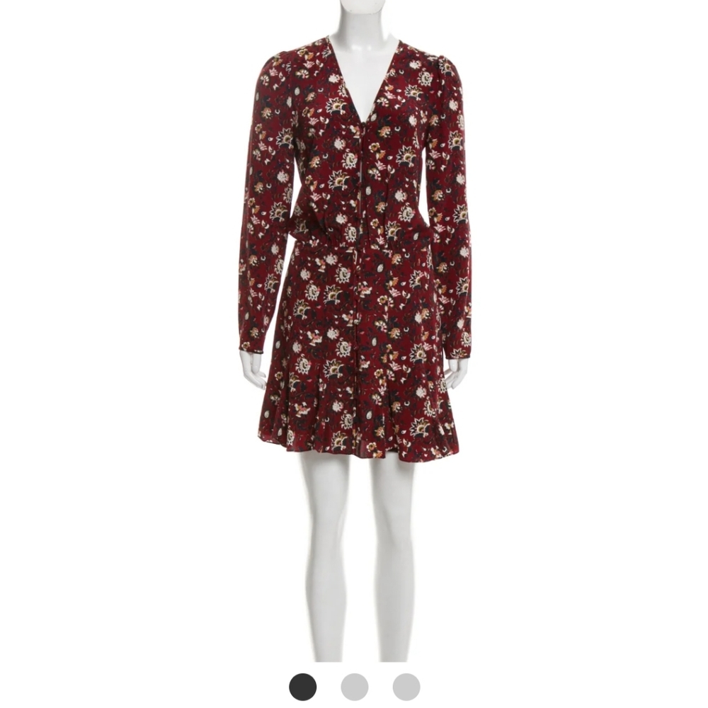 VERONICA BEARD Silk mini dress
